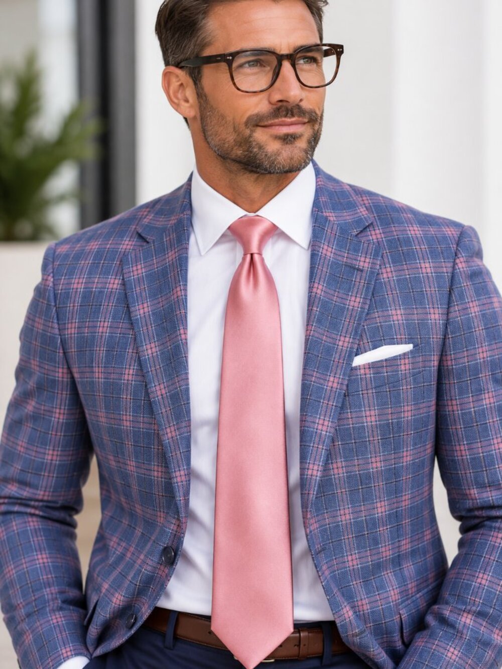Sleek! Signorcelli d’Italia Pink Silk Tie – Made in Italy